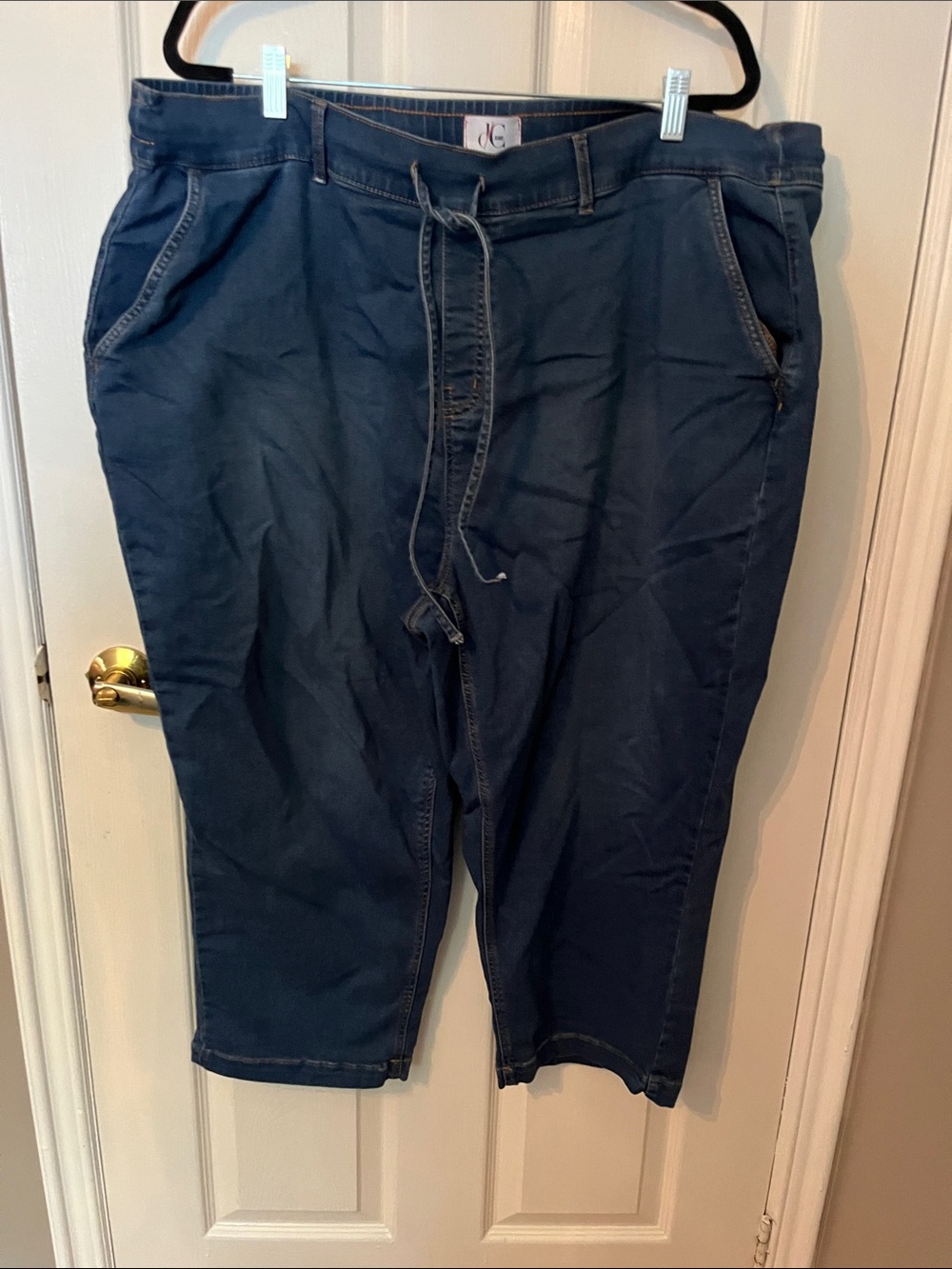 Penningtons Navy Drawstring Capris